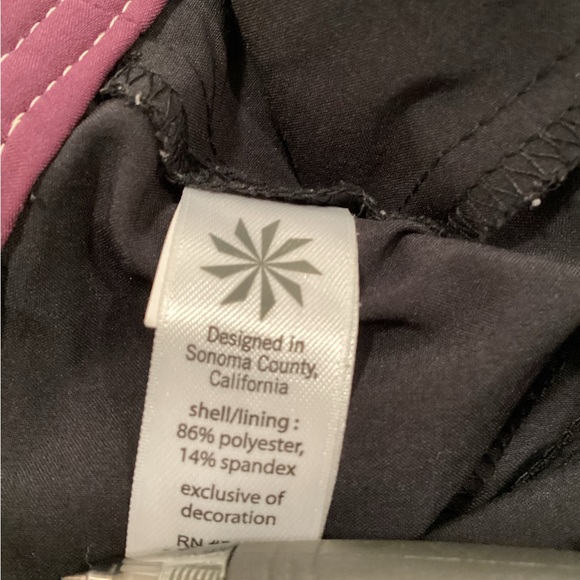 Athleta “Whatever Pleted Skort” Black Women's 4 Y2K - Picture 6 of 12